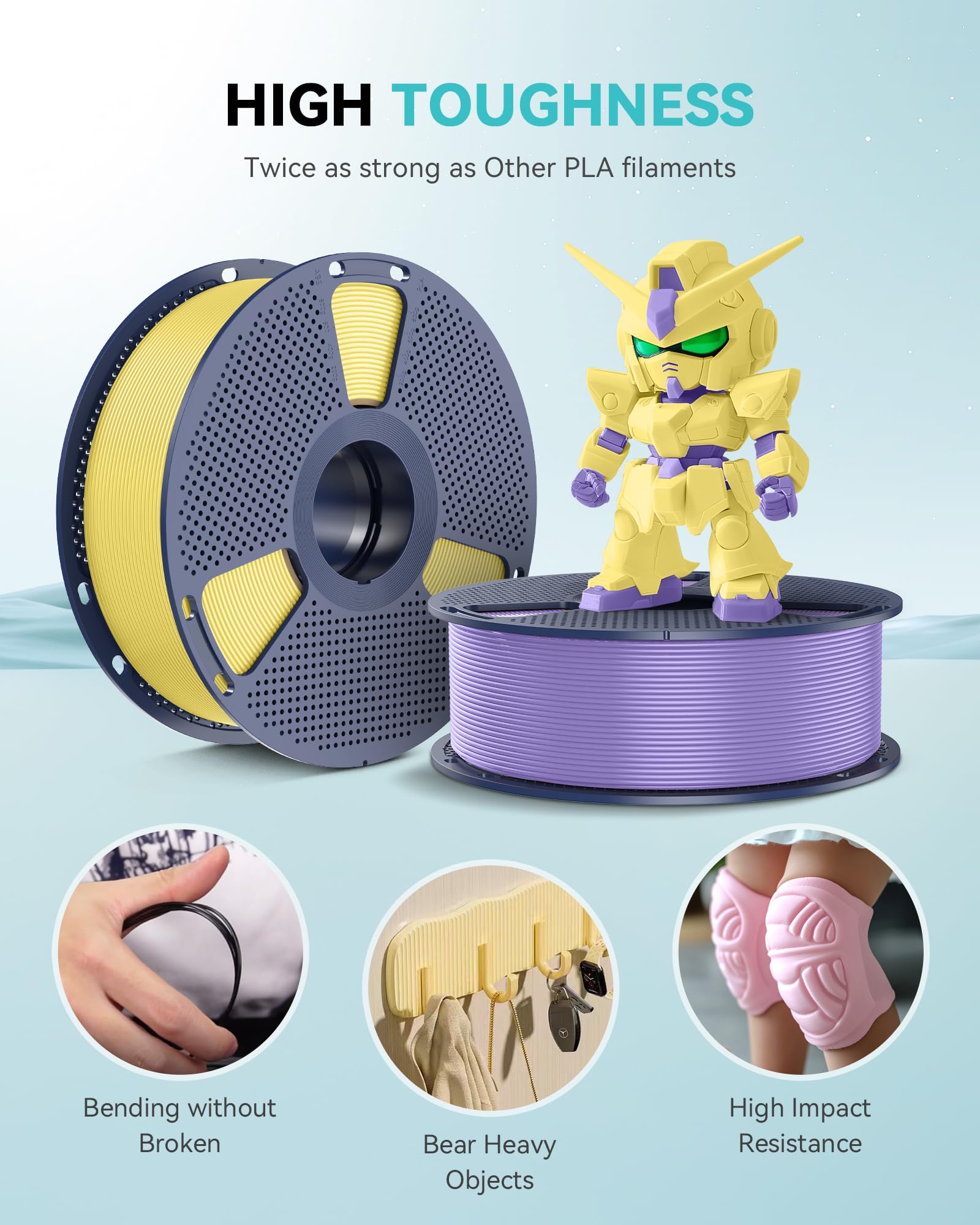 SUNLU サンルー PLA メタ フィラメント セット 250g Amazon.co.jp: SUNLU (サンルー) PLA メタフィラメントセット 250G